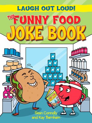 cover image of The Funny Food Joke Book